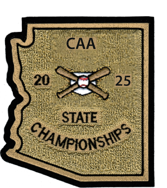 2025 CAA State Championship Baseball Patch