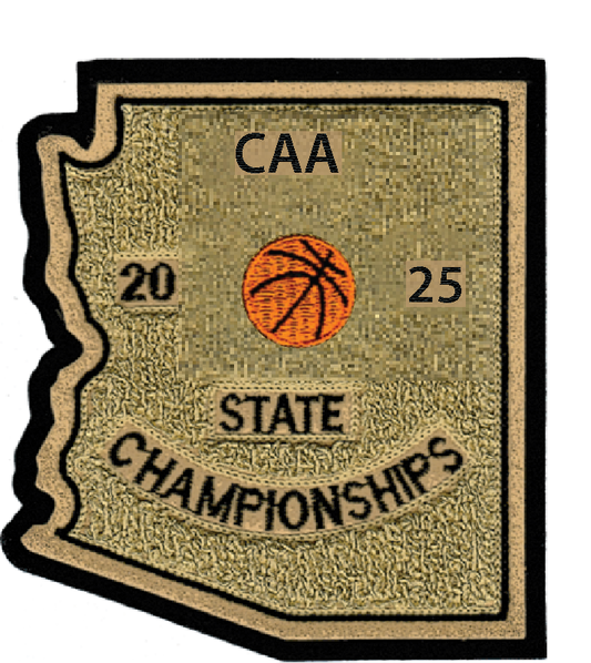 2025 CAA State Championship Basketball Patch