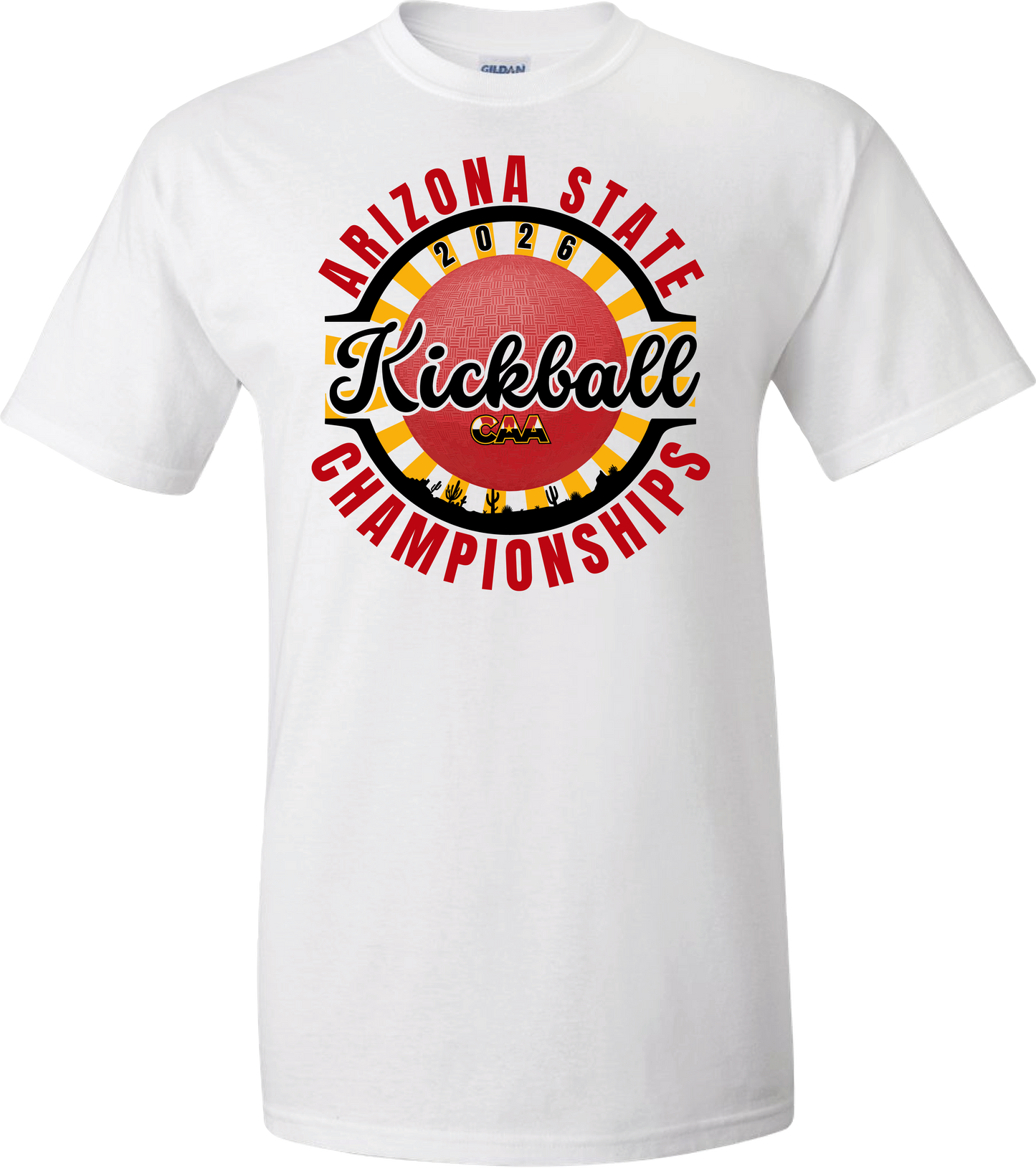 2025-26 CAA State Championship Kickball T-Shirt
