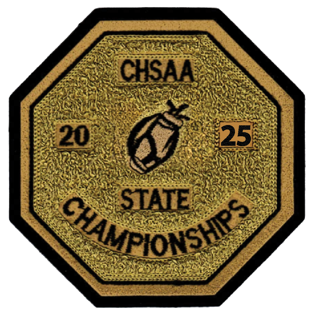 2025 CHSAA State Championship Golf Patch