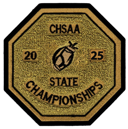 2025 CHSAA State Championship Golf Patch