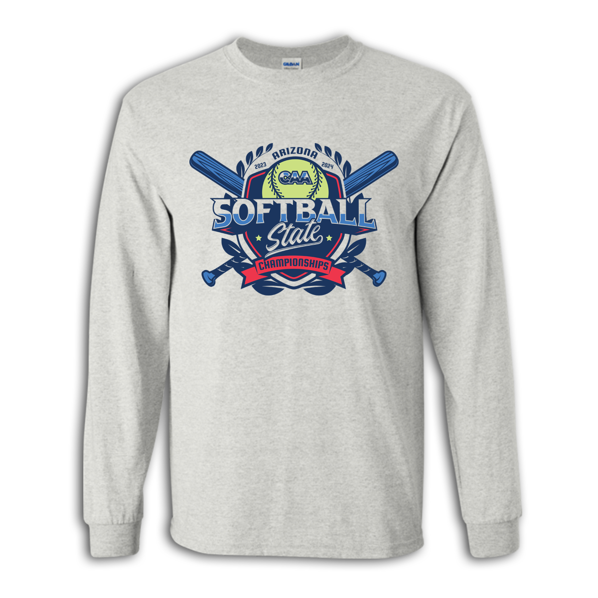 2023-24 CAA State Championship Softball Long Sleeve Shirt