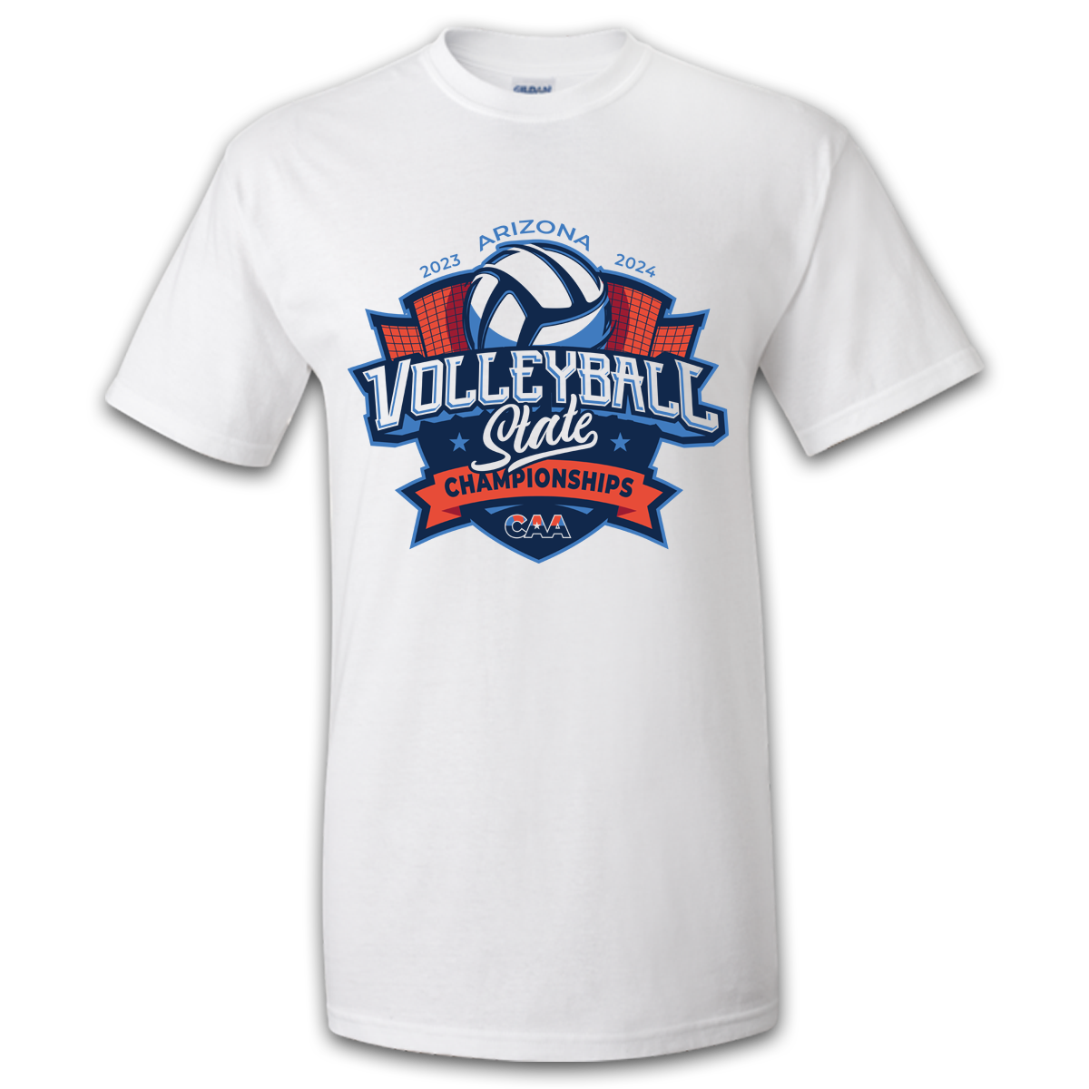2023-24 CAA State Championship Volleyball T-Shirt