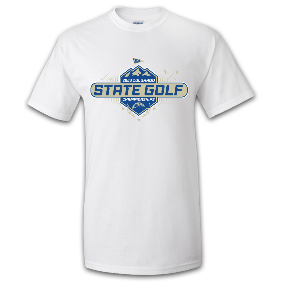 2023 CHSAA State Championship Boys Golf T-Shirt