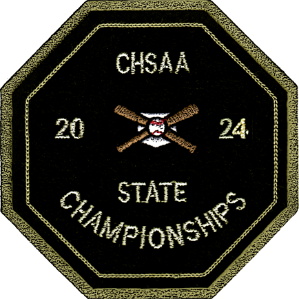 2024 CHSAA State Championship Baseball Patch