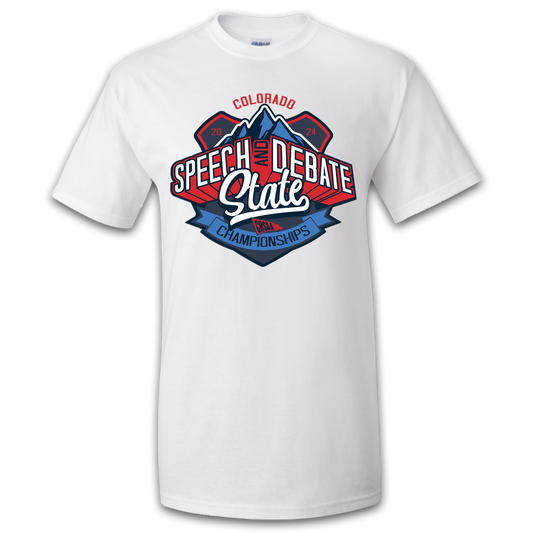2024 CHSAA State Championship Speech & Debate T-Shirt
