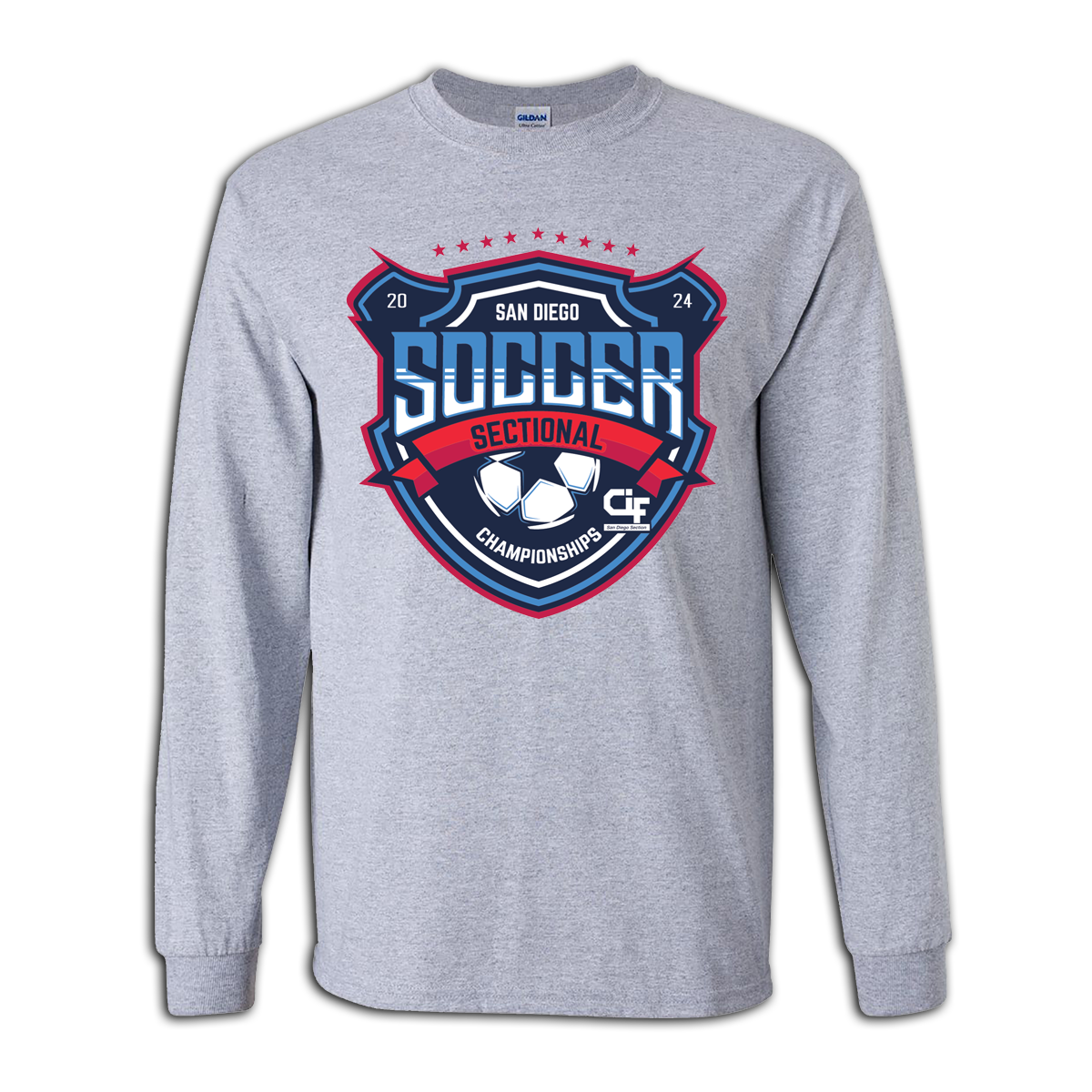 2024 CIF-SDS Championship Soccer Long Sleeve Shirt
