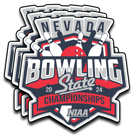 2024 NIAA State Championship Bowling Sticker 3-Pack