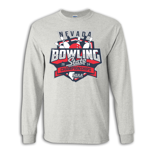 2024 NIAA State Championship Bowling Long Sleeve Shirt