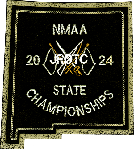 2024 NMAA State Championship JROTC Patch