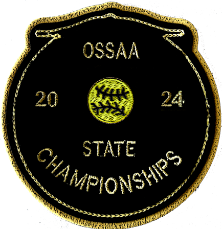 2024 OSSAA State Championship Softball Patch