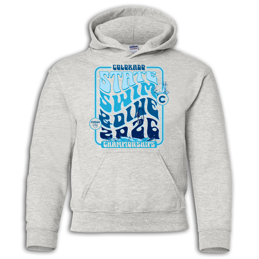 2026 CHSAA State Championship Boys Swim & Dive Hoodie