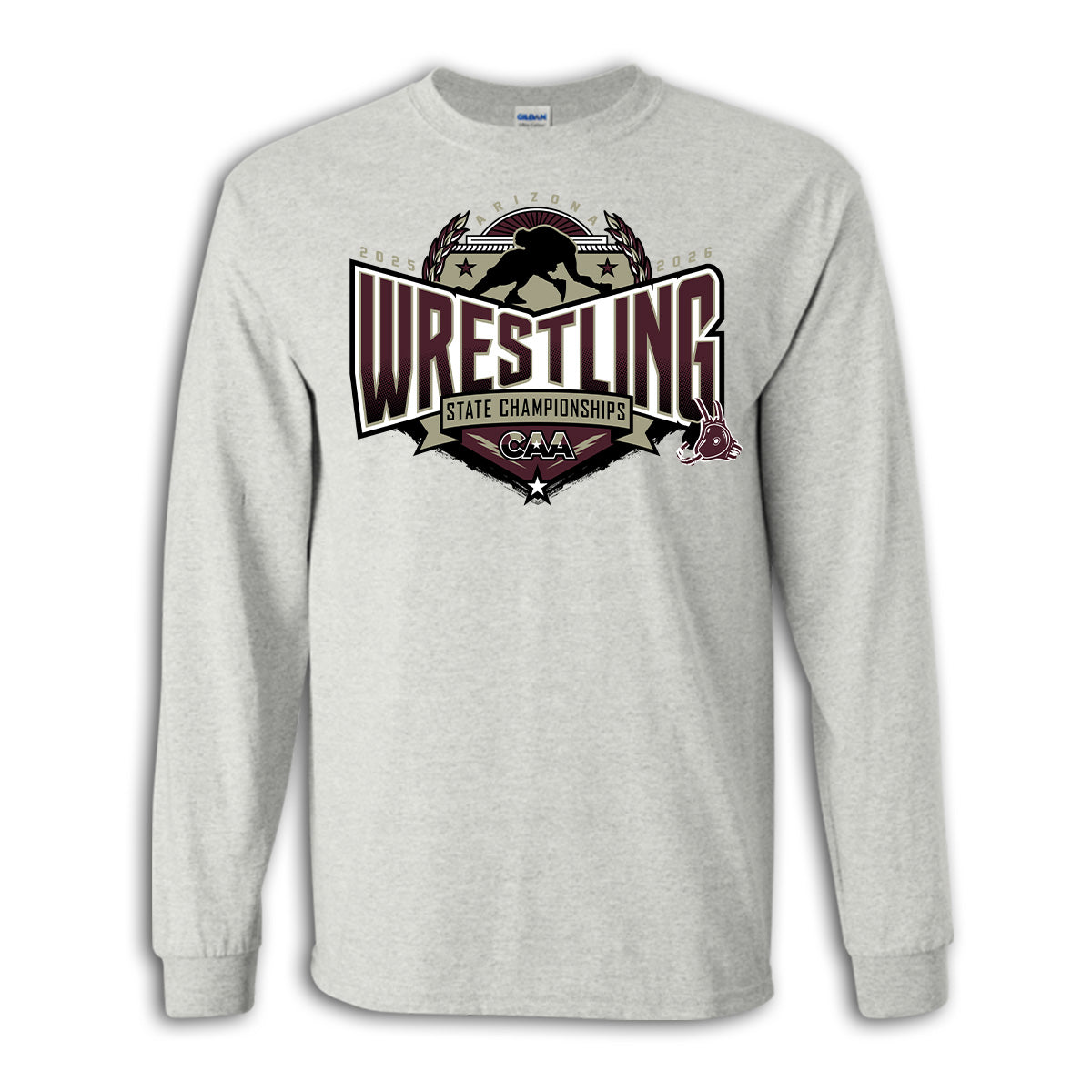 2025-26 CAA State Championship Wrestling Long Sleeve Shirt