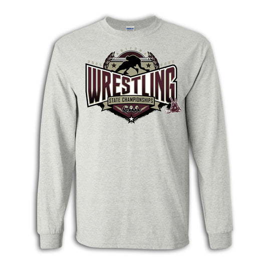 2025-26 CAA State Championship Wrestling Long Sleeve Shirt