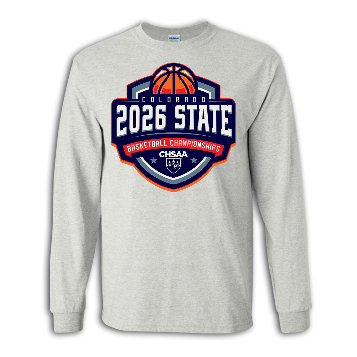 2026 CHSAA State Championship Basketball Long Sleeve Shirt