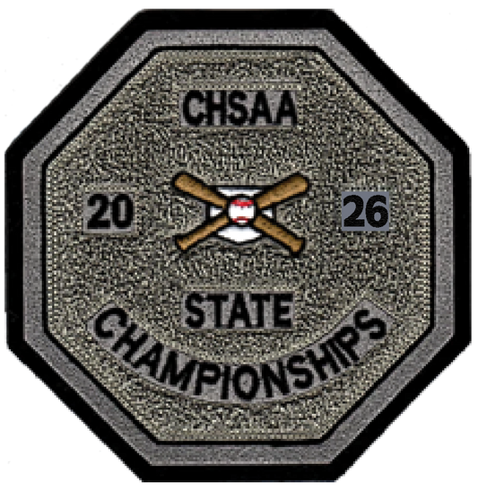 2026 CHSAA State Championship Baseball Patch