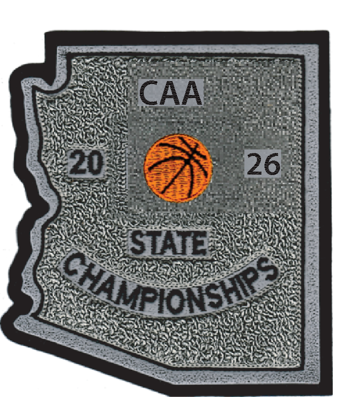 2026 CAA State Championship Basketball Patch