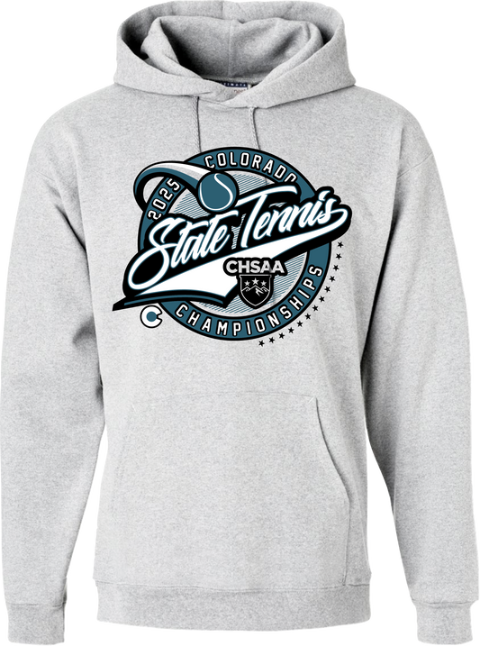 2025 CHSAA State Championship Tennis Hoodie  - Tennis Ball Design