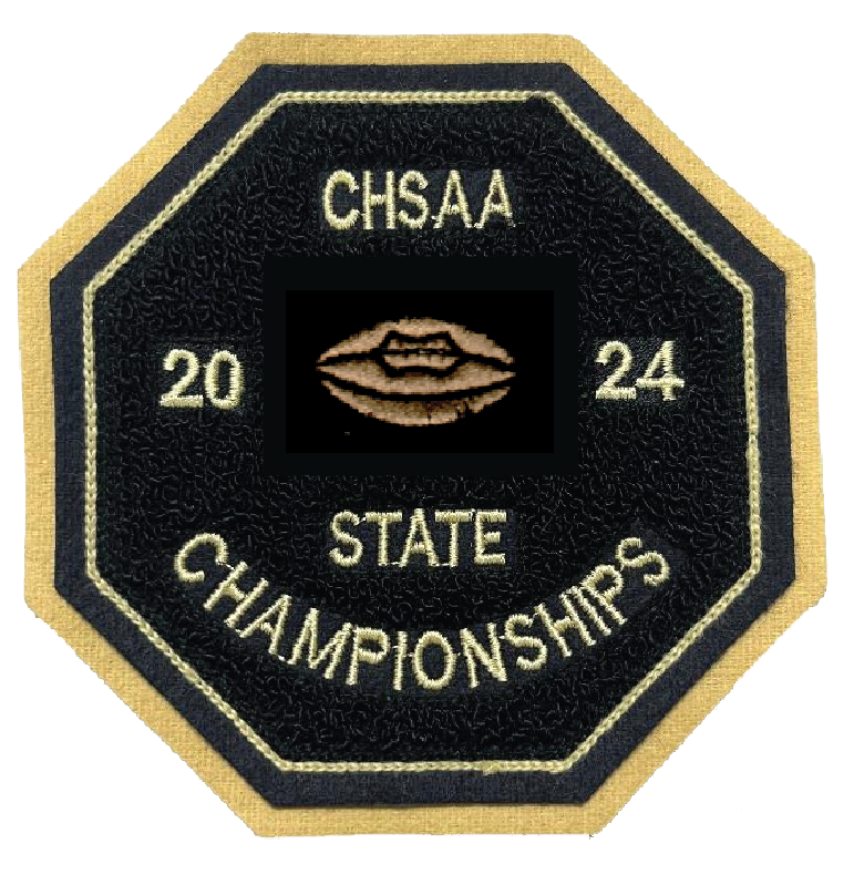 2024 CHSAA State Championship Flag Football Patch