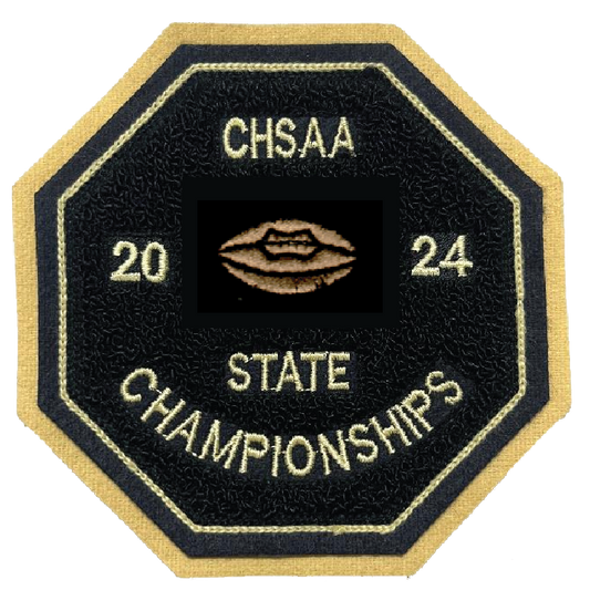 2024 CHSAA State Championship Flag Football Patch