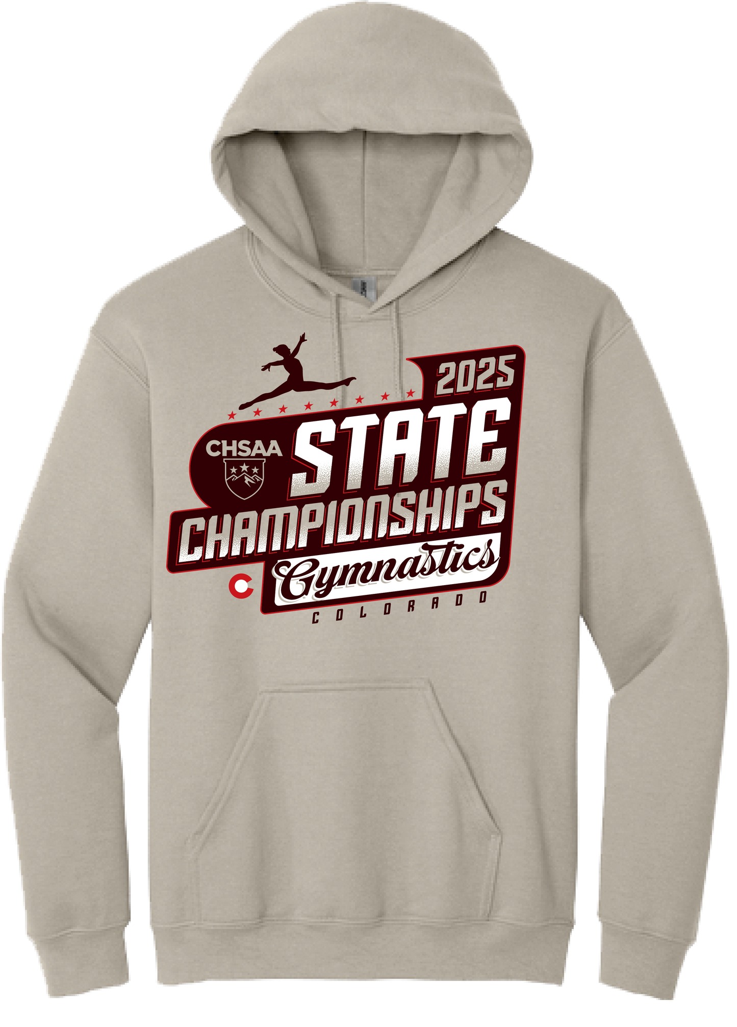 2025 CHSAA State Championship Gymnastics Hoodie