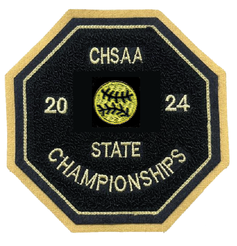 2024 CHSAA State Championship Softball Patch