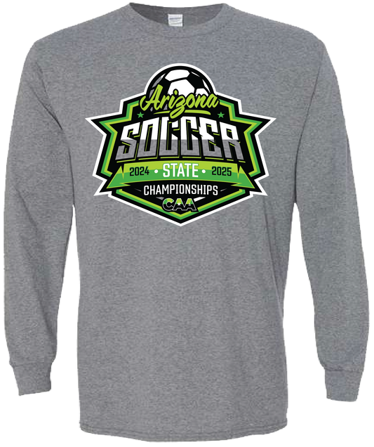 2024-25 CAA State Championship COED Soccer Long Sleeve Shirt