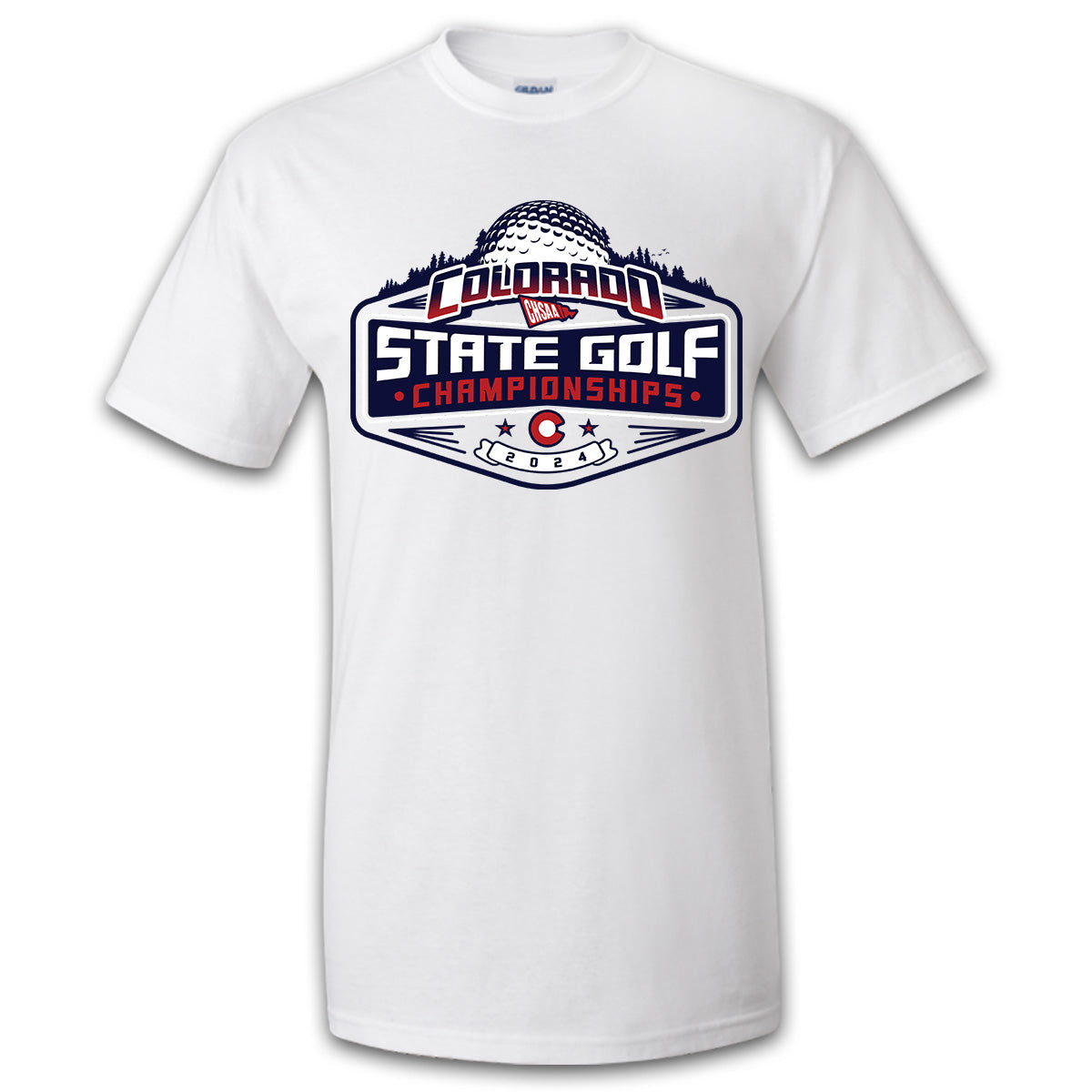 2024 CHSAA State Championship Boys Golf T-Shirt