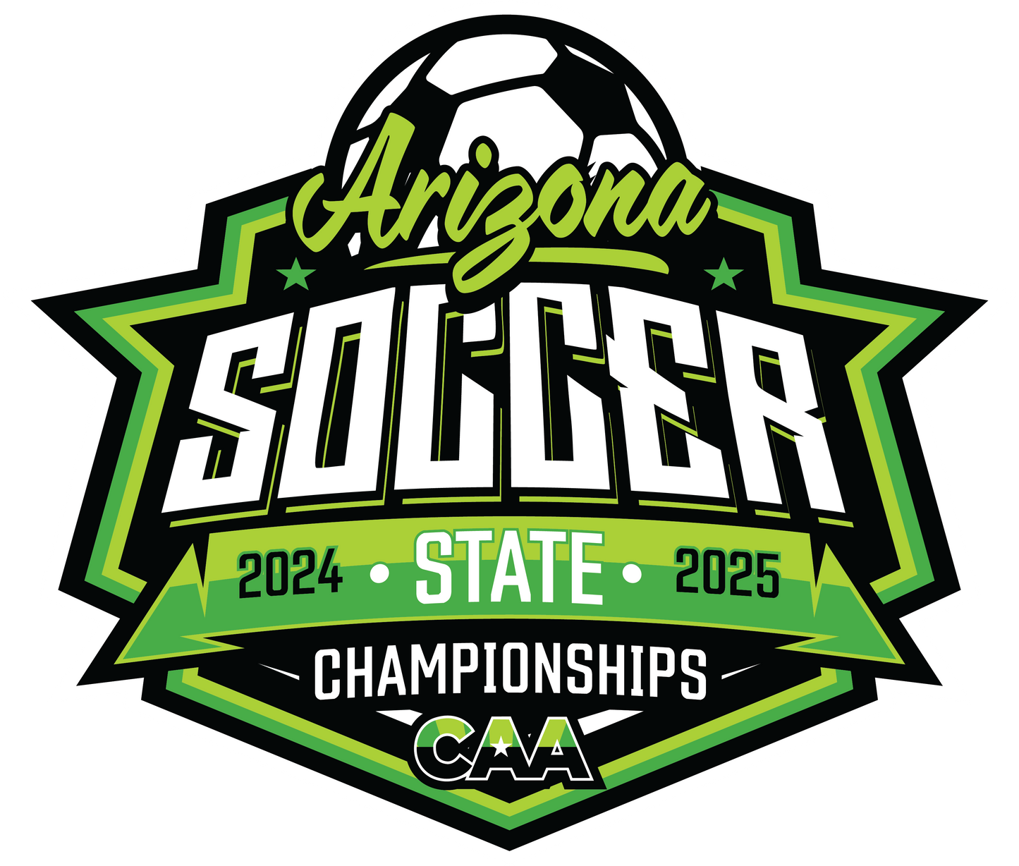 2024-25 CAA State Championship Boys Soccer Sticker 3-Pack