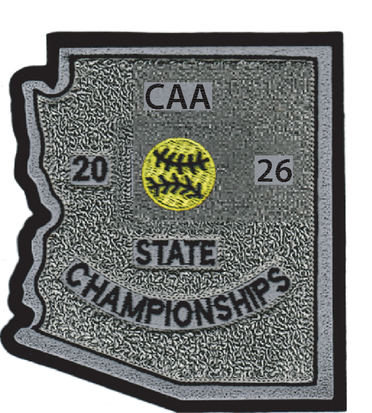 2026 CAA State Championship Softball Patch