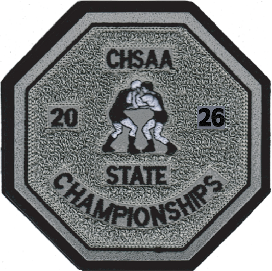 2026 CHSAA State Championship Wrestling Patch