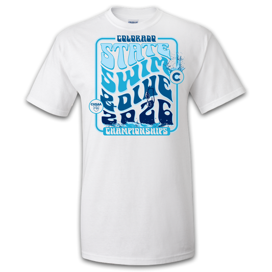 2026 CHSAA State Championship Boys Swim & Dive T-Shirt