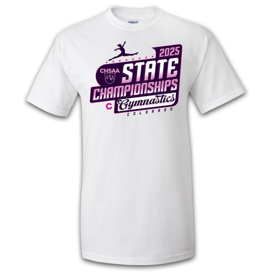 2025 CHSAA State Championship Gymnastics T-Shirt 5