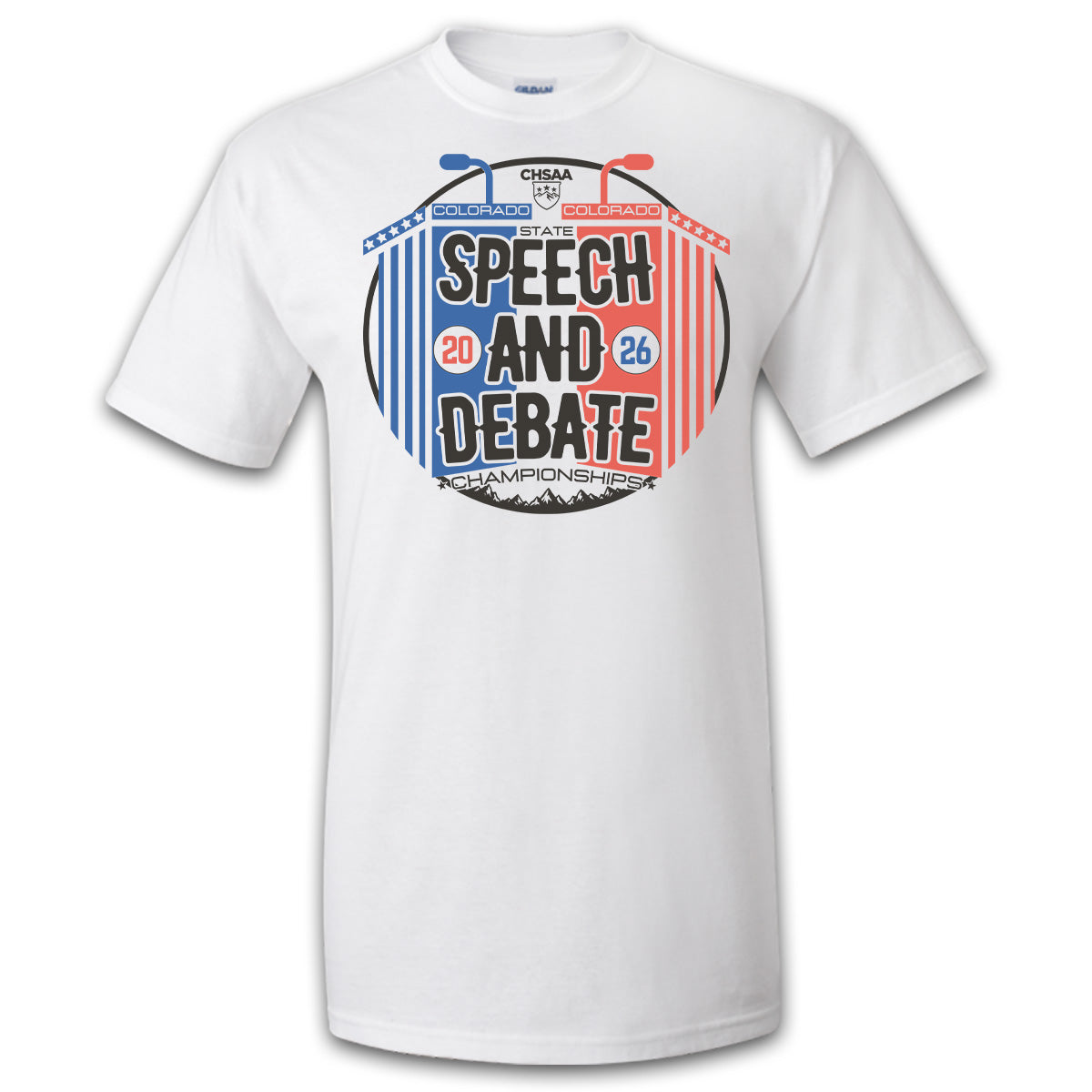 2026 CHSAA State Championship Speech & Debate T-Shirt