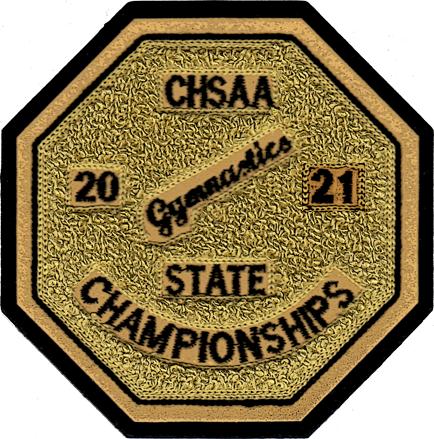 2021 CHSAA State Championship Gymnastics Patch