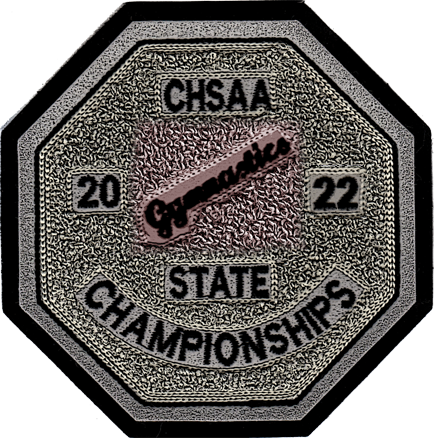 2022 CHSAA State Championship Gymnastics Patch